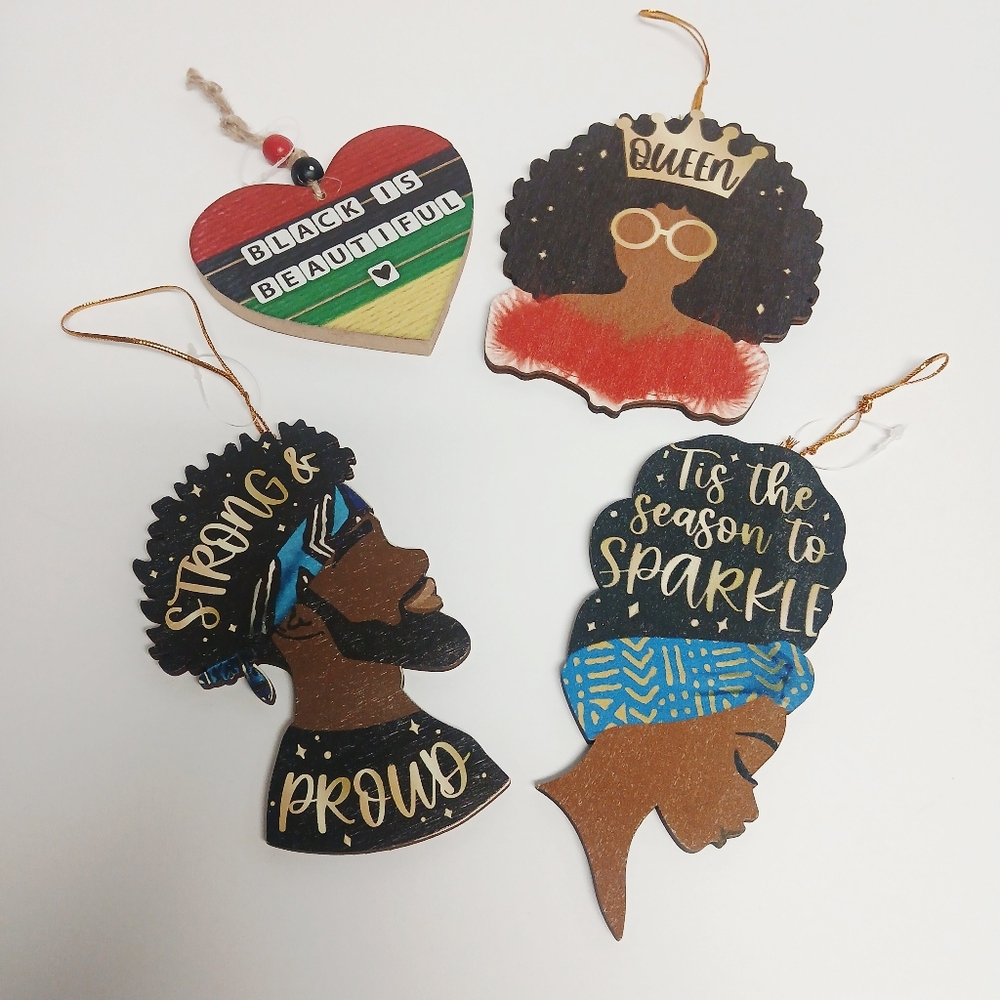 African American Christmas Ornaments